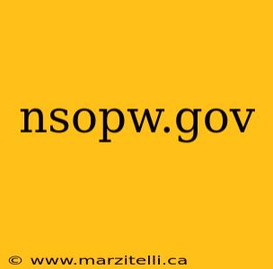 nsopw.gov