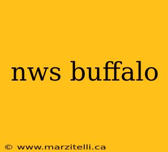 nws buffalo