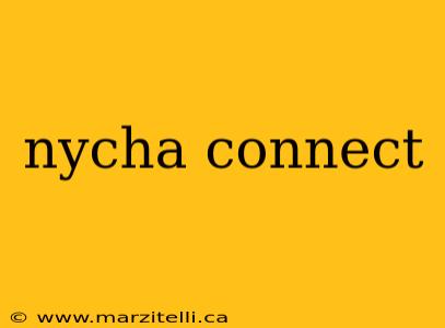 nycha connect