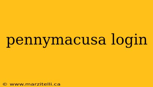 pennymacusa login