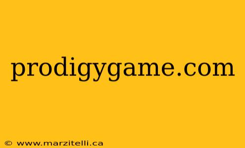 prodigygame.com