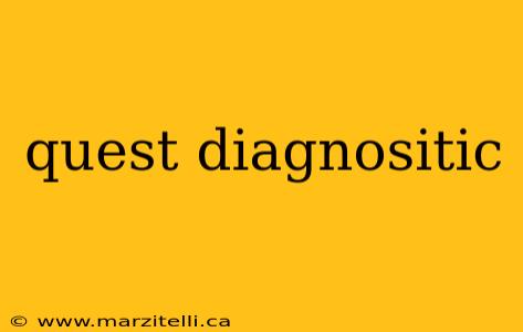 quest diagnositic