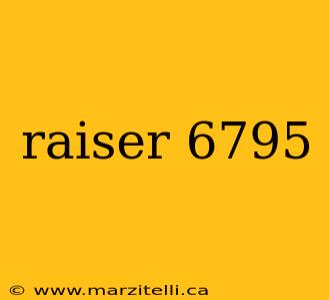 raiser 6795
