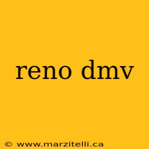 reno dmv