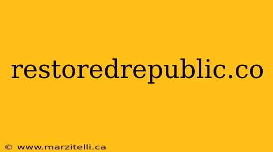 restoredrepublic.co