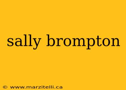 sally brompton