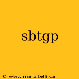 sbtgp