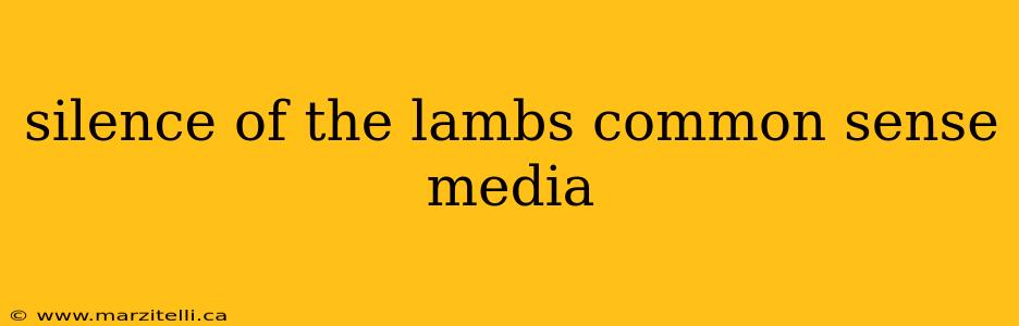 silence of the lambs common sense media