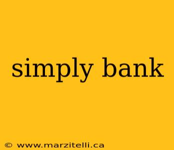simply bank