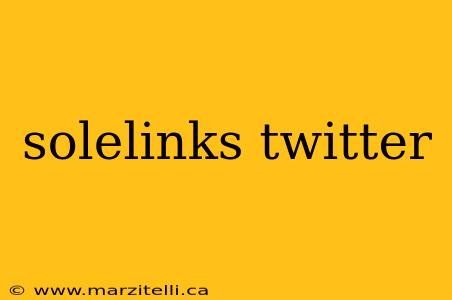 solelinks twitter