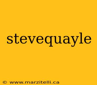 stevequayle