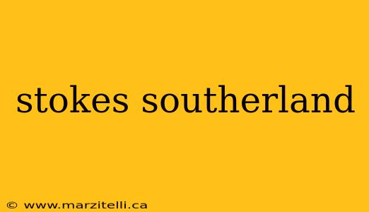 stokes southerland