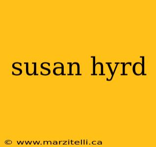 susan hyrd