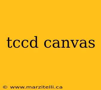 tccd canvas