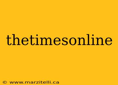 thetimesonline