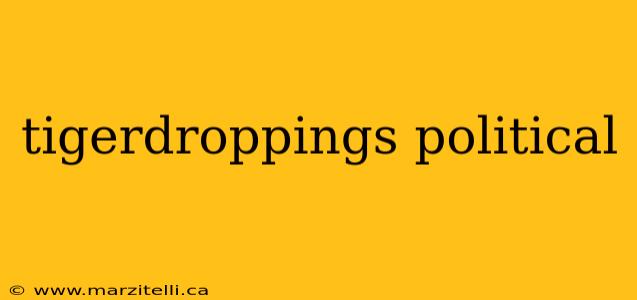 tigerdroppings political