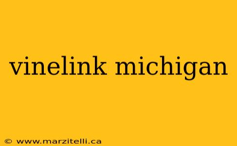 vinelink michigan