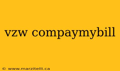 vzw compaymybill