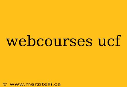 webcourses ucf