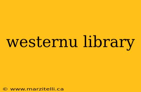 westernu library