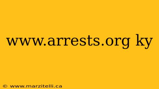 www.arrests.org ky