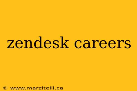 zendesk careers